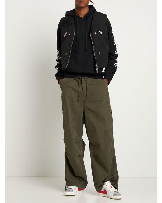 Jaded London Oversize Military Cargo Pants in Green for Men Lyst