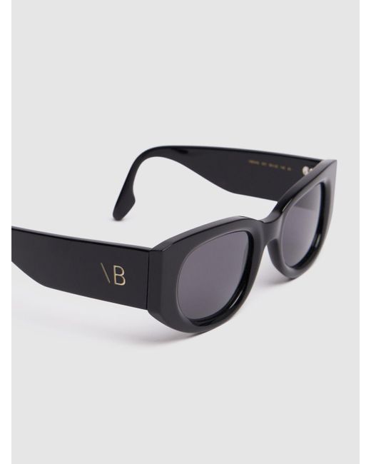 Gafas de sol de acetato Victoria Beckham de color Brown