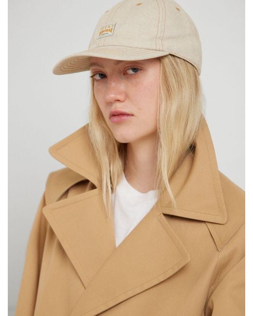 Soeur Deckerコットンブレンド野球帽 Natural