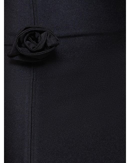 Falda midi de jersey stretch Coperni de color Black