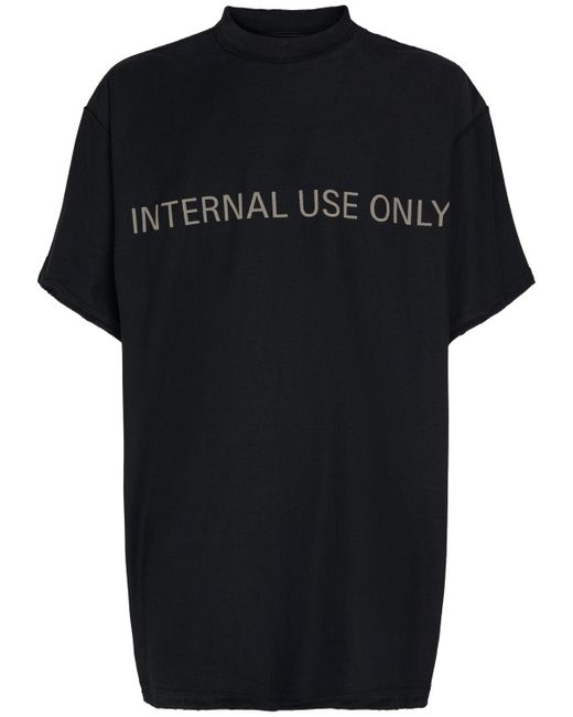 Balenciaga T-shirt Aus Baumwolle "inside Out" in Black für Herren