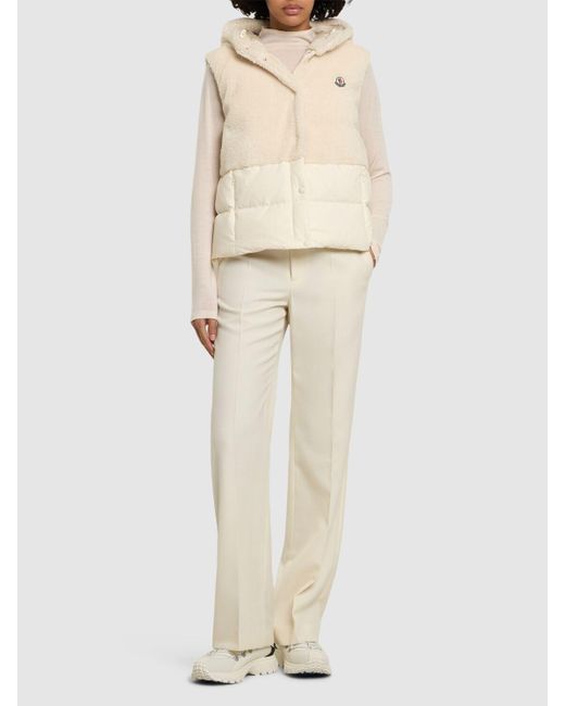 Moncler Natural Teddy Capsule Floy Down Vest