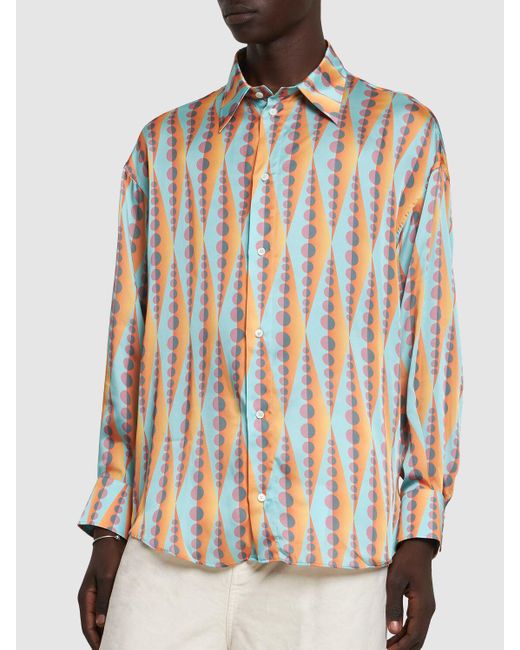 Bluemarble Multicolor Classic Pop Printed Shirt for men