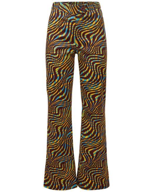 GIMAGUAS Disco Printed Cotton Pants - Lyst