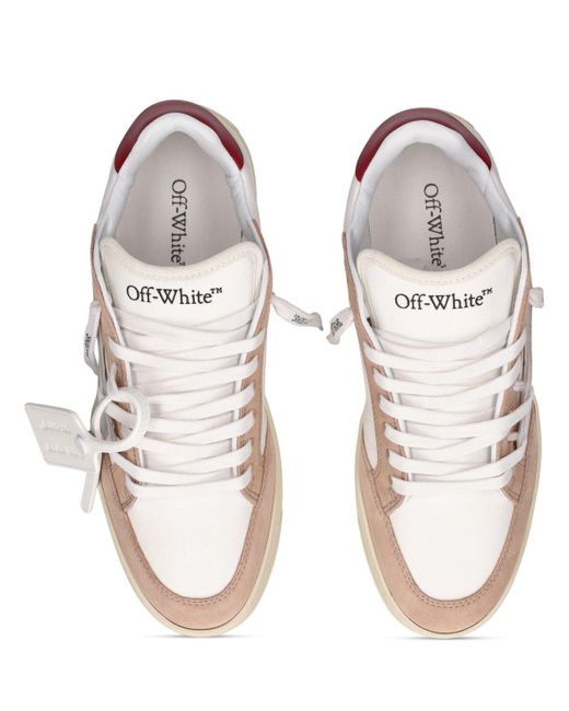 Off-White c/o Virgil Abloh White 20mm 5.0 Leather & Cotton Sneakers