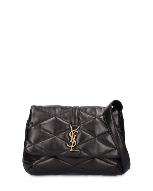 Saint Laurent Le 57 Leather Matelassé Hobo Bag in Black Lyst UK