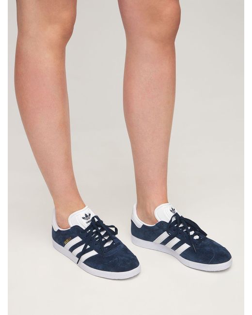 adidas Originals Suede Gazelle Sneakers in Navy (Blue) - Save 15% | Lyst