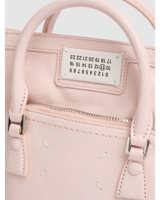 Maison Margiela Micro 5ac Classique グレインレザーバッグ Pink
