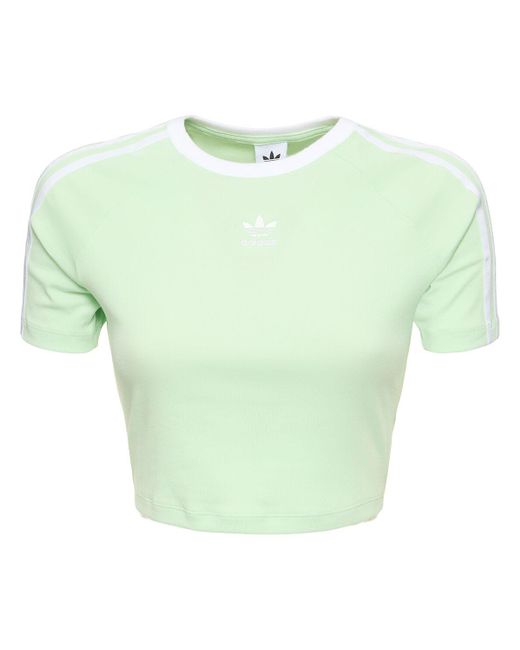 Adidas Originals Green 3 Stripe Baby T-shirt