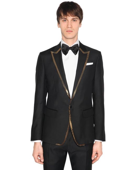 black silk jacket mens