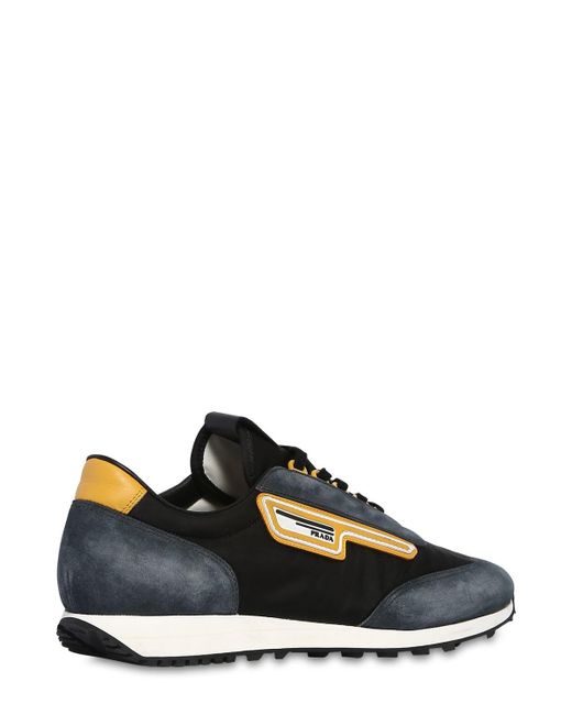 prada milano mens trainers