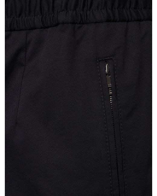 Dolce & Gabbana Jogginghose Aus Stretch-baumwolle in Blue für Herren