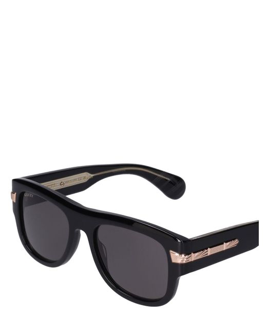 Gucci Black gg1517s Acetate Sunglasses for men