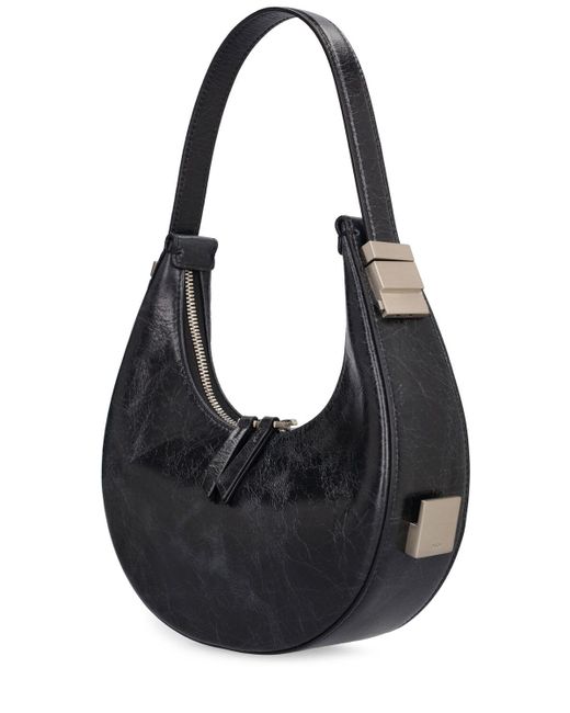 OSOI Black Mini Handtasche Aus Leder "toni"