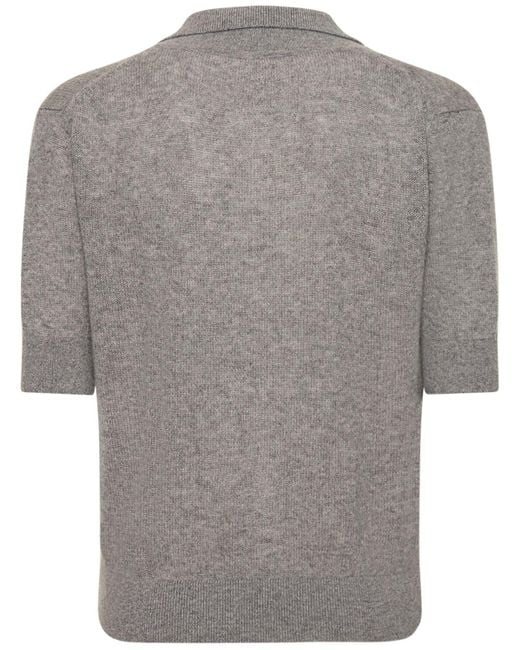 Suéter de cashmere Khaite de color Gray