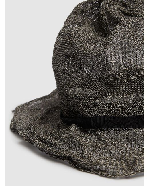 Yohji Yamamoto Herren Kappe „Mountain 66“ in Gray für Herren