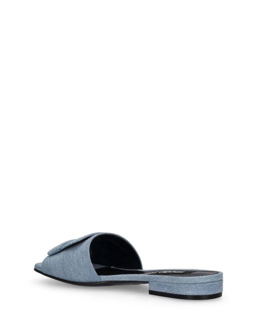 Sergio Rossi White 15mm Slide Sandals