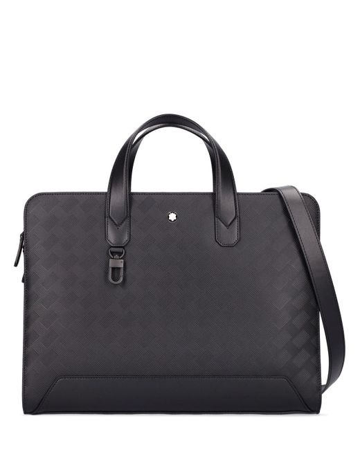 Montblanc Black Extreme 3.0 Leather Work Bag for men