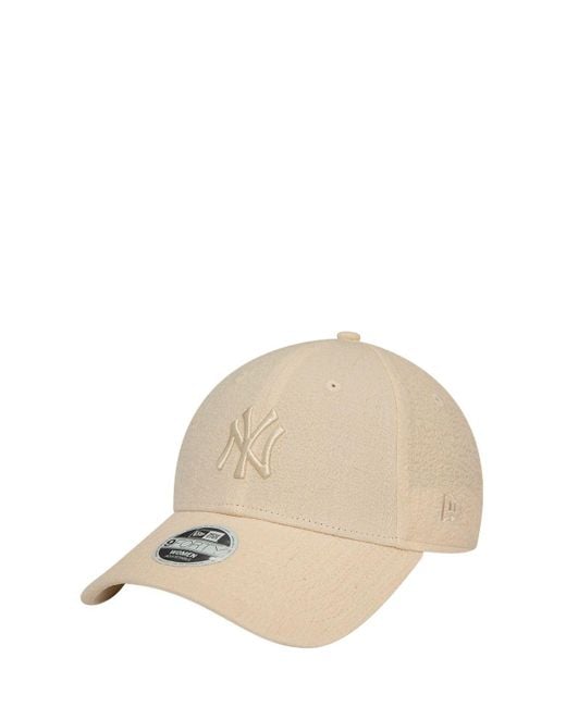 Cappello ny yankees bubble stitch 9forty di KTZ in Natural