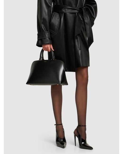 Bolso sac de jour de piel Saint Laurent de color Black