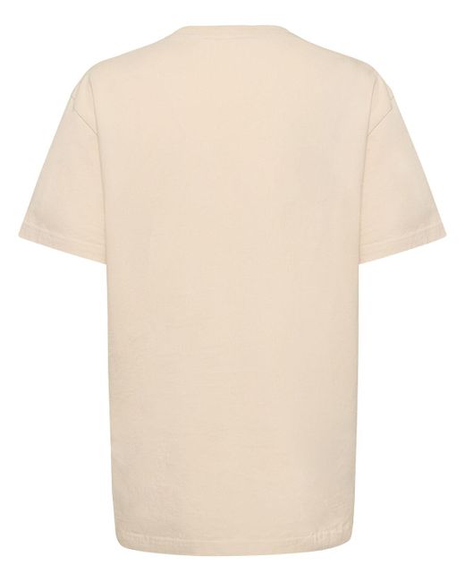 J.W. Anderson ジャージーtシャツ Natural