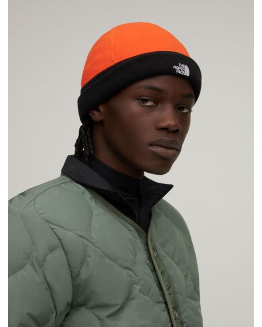The North Face Denali Beanie in Orange/Black (Orange) for Men | Lyst
