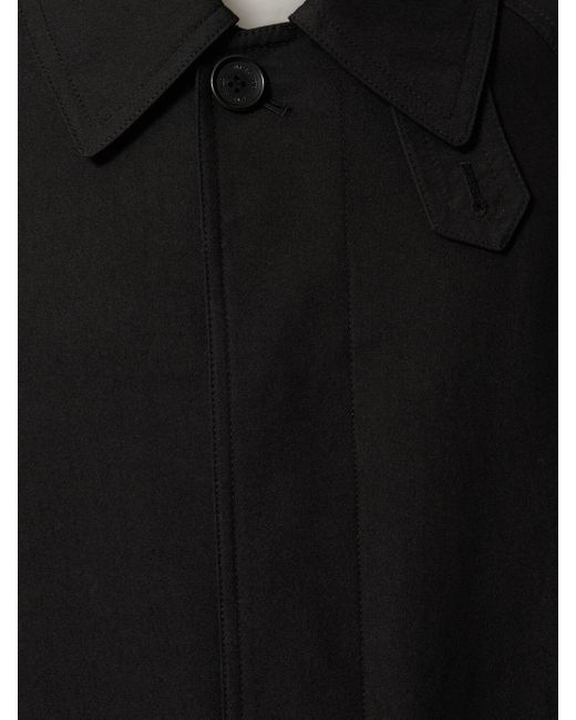 DUNST Unisex コットンブレンドコート Black