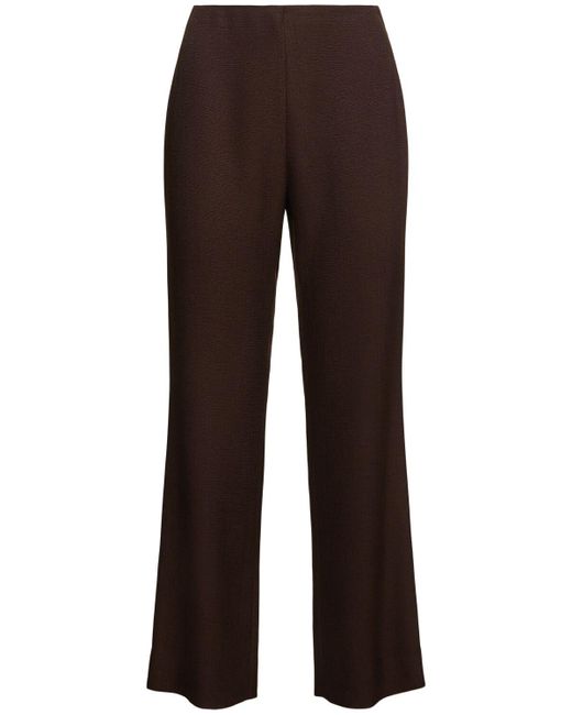 Mujer Pantalones Rectos Blazé Milano de color Brown