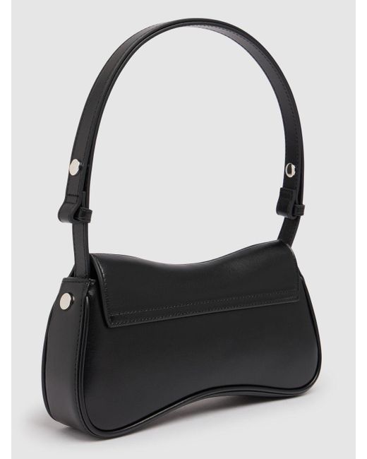 DIESEL Play レザーショルダーバッグ Black