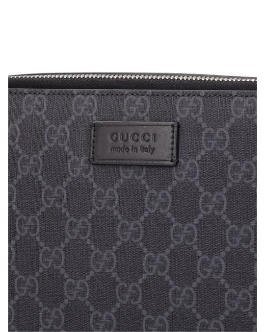 Gucci Black Mini Gg Supreme Cross-body Bag for men