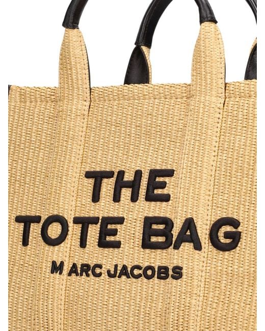 Marc Jacobs Natural Tasche Aus Raffia "the Medium Tote"