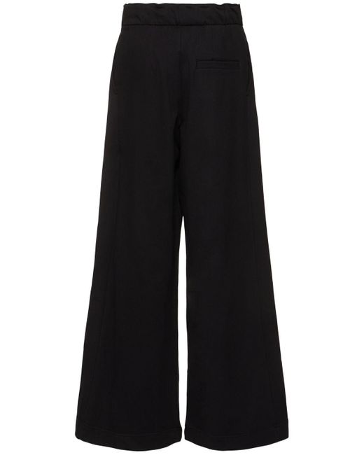 メンズ Dries Van Noten Hama プリーツワイドパンツ Black