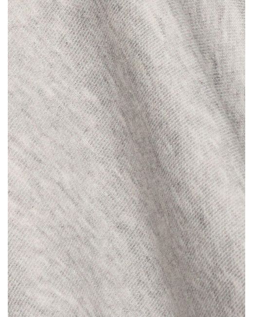 Mujer Sudadera De Mezcla De Algodón Sacai de color Gray