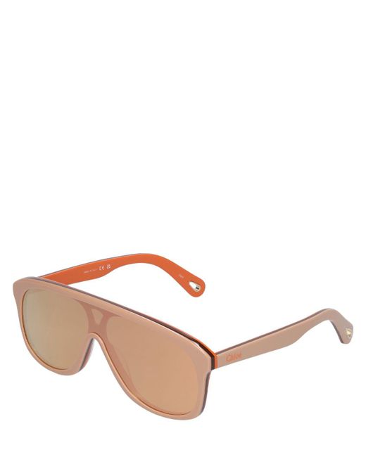 Chloé Pink Skibrille "mountaineering After Ski"