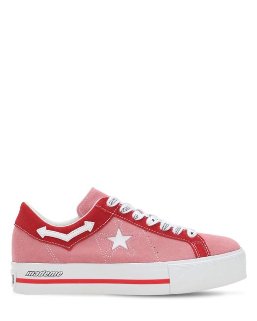 CONVERSE X MADEME Multicolor Mademe One Star Platform Sneakers
