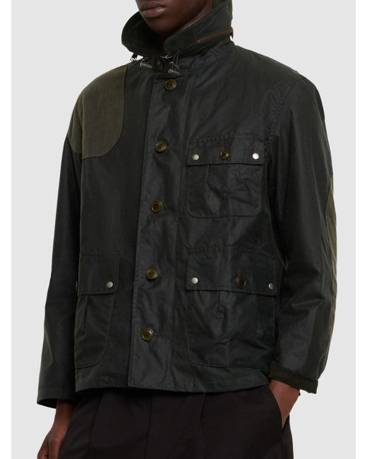 Homme Veste Décontractée Cirée Mori To Ki To Barbour pour homme en coloris Black