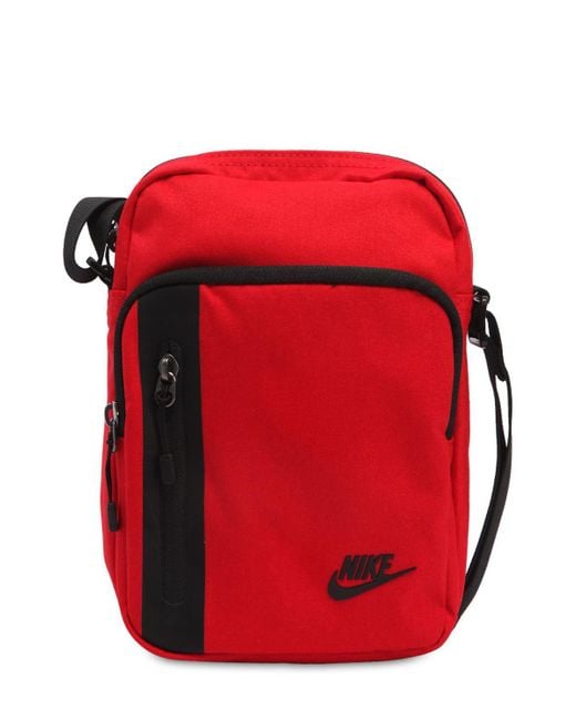 Nike Red Tech Crossbody Bag for men
