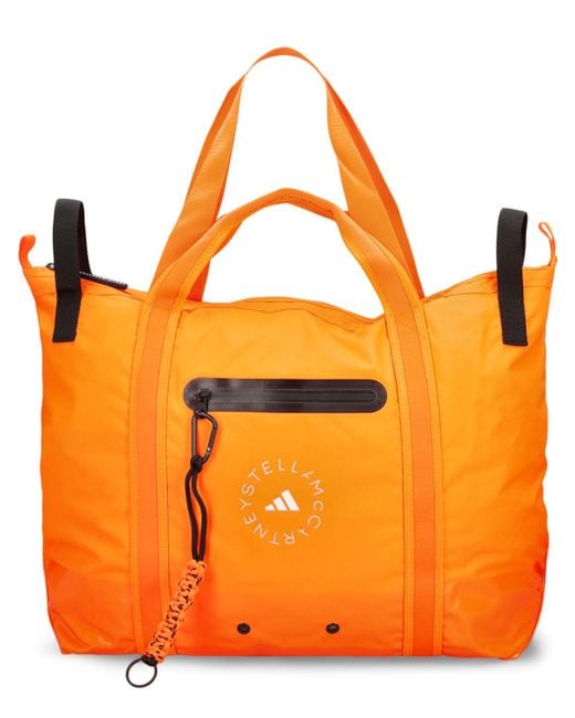 Borsa shopping asmc di Adidas By Stella McCartney in Orange