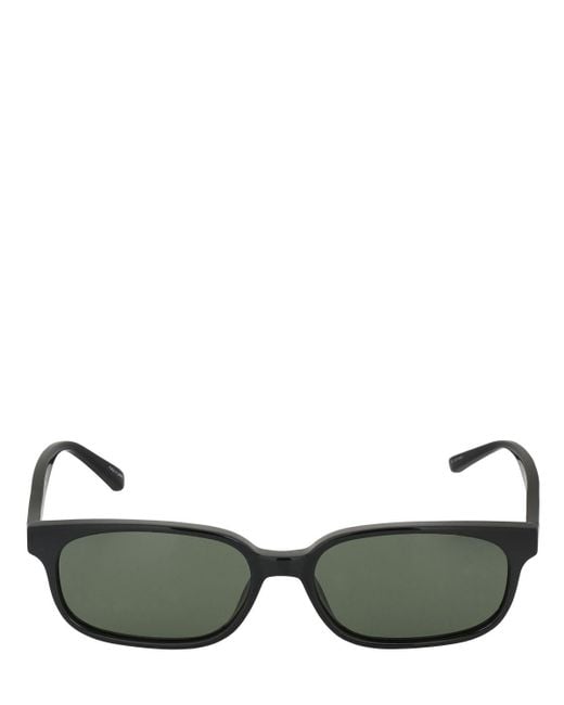 The Attico Black Gigi Small Round Acetate Sunglasses
