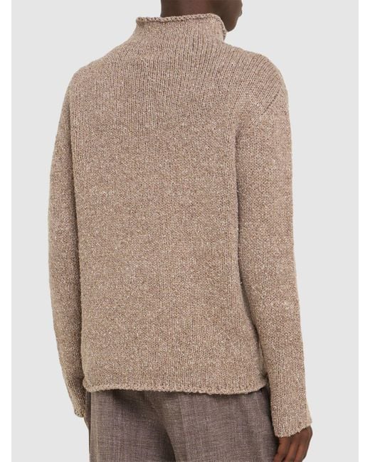 メンズ The Row Ryoko ビスコースブレンドニットトップ Brown