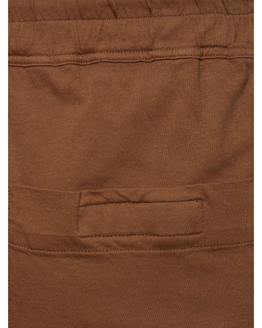 Rick Owens Brown Berlin Drawstring Cotton Pants for men