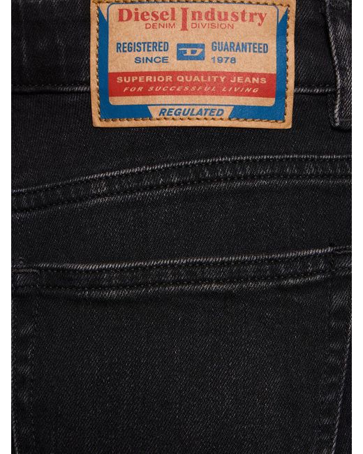 DIESEL Black Gerade Jeans "2003 D-escription"
