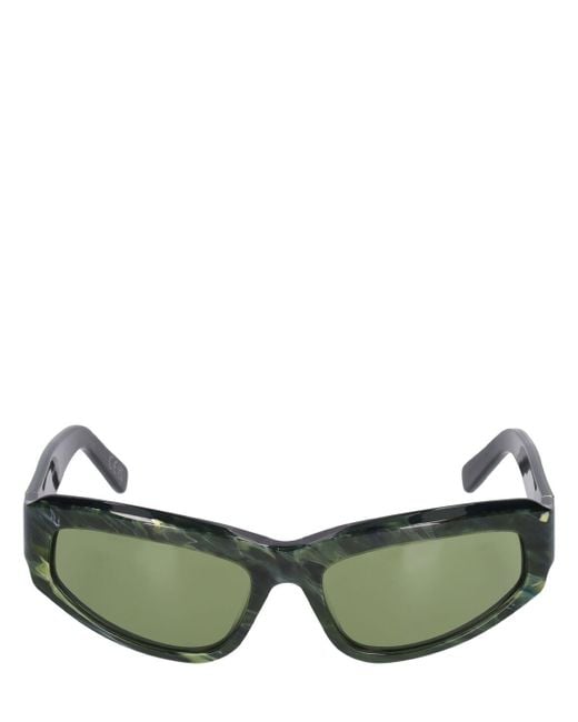 Retrosuperfuture Green Motore Sunglasses