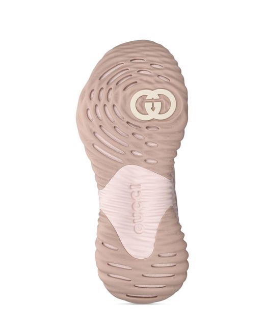 Gucci Interlocking G レザースニーカー 65mm Pink