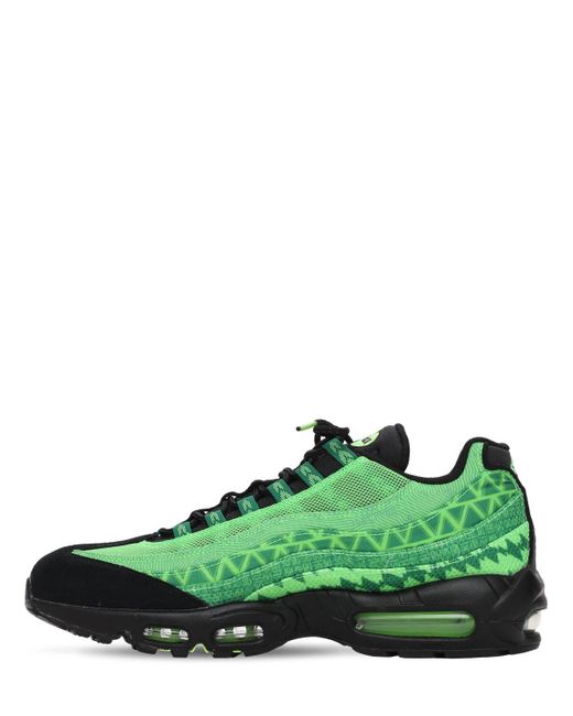 Nike Canvas Air Max 95 Nigeria in Green, Black, Lime & White (Green) for  Men - Save 27% | Lyst UK