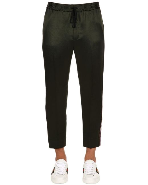 Gucci Japanese Acetate Jogging Pants in 