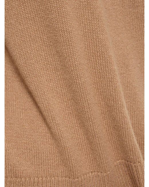 Max Mara Tahiti カシミアタートルネックセーター Brown