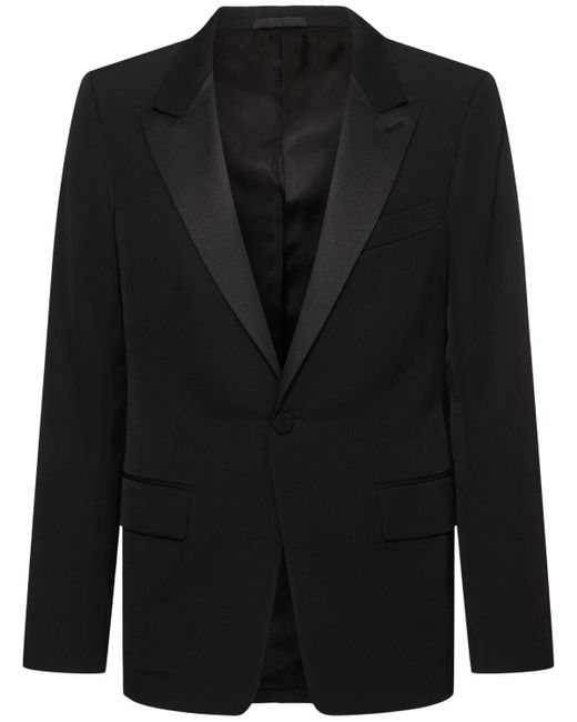 メンズ Lanvin ウールタキシードジャケット Black
