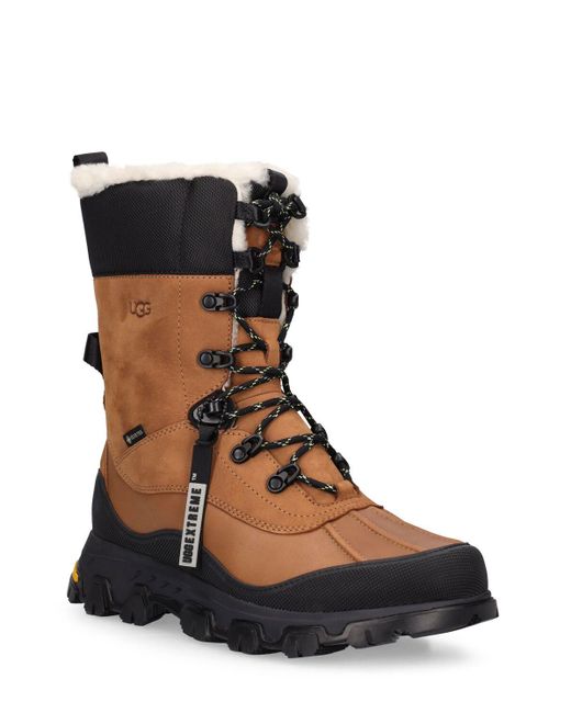 Ugg Black 25Mm Adirondack Meridian Leather Boots