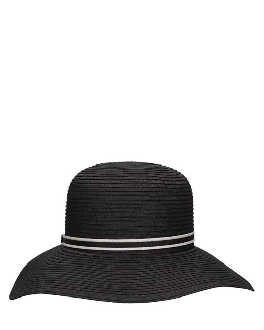 Borsalino Natural Giselle Foldable Straw Hat